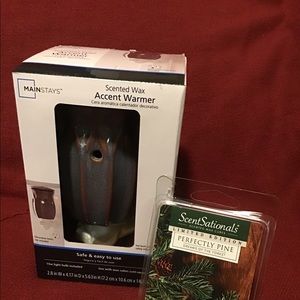 Scented Wax Accent Warmer and Scented Wax Cubes